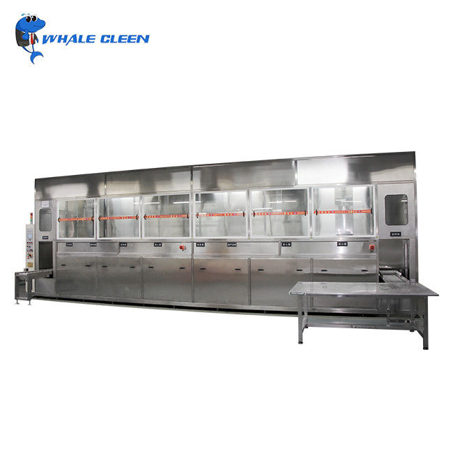 OEM Industrial Ultrasonic Cleaning Machine Fully Automatic With Multi Stage Support Non-Standard Custom