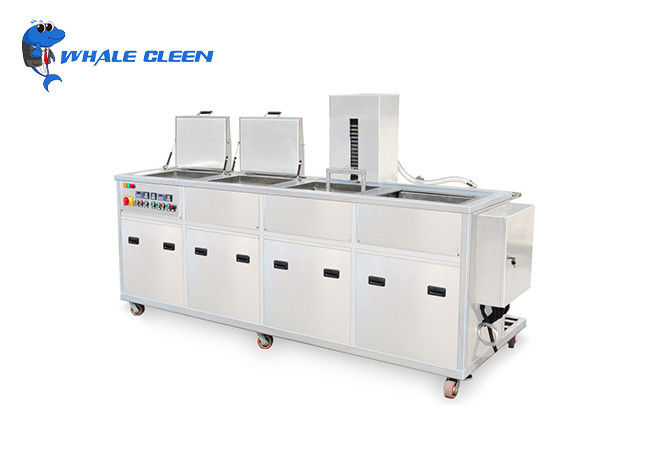 77L Four Tanks Industrial Ultrasonic Cleaner with Customizable Frequency SUS304/SUS316 Tank Material