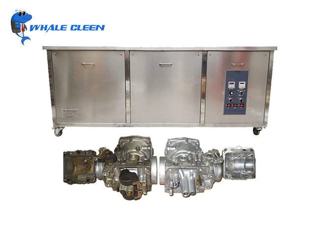 3 Phases Tanks Engine Block Ultrasonic Cleaner Ultrasonic Cleaning with Filter Element and Customizable Tank Material