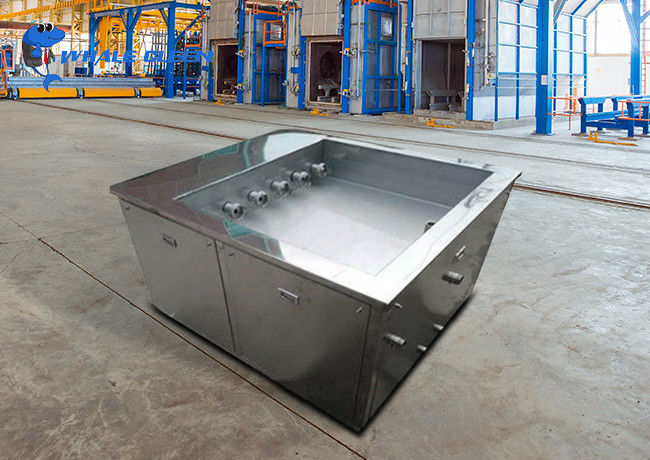 3 Phases Tanks Engine Block Ultrasonic Cleaner Ultrasonic Cleaning with Filter Element and Customizable Tank Material