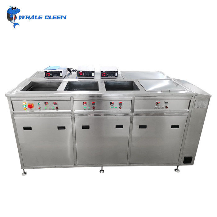 Advanced 1.2KW Ultrasonic Cleaning Machine for Engine Block 40KHz Frequency Four Tank Design
