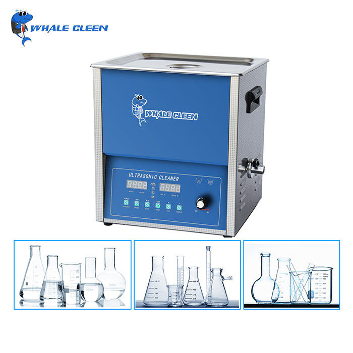 Best 15L Ultrasonic Cleaner With Stainless Sink 1-30 Mins Adjustable Timer For Jewelry And Ring Eyeglasses
