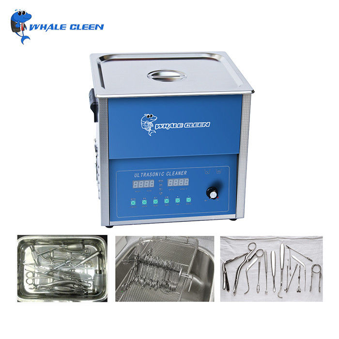 Best 15L Ultrasonic Cleaner With Stainless Sink 1-30 Mins Adjustable Timer For Jewelry And Ring Eyeglasses