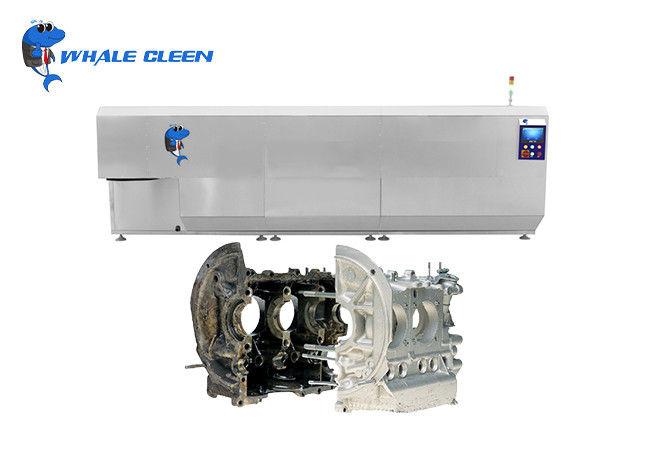 175L Through Type Industrial Ultrasonic Cleaning Machine With Metal Belt For Car Component