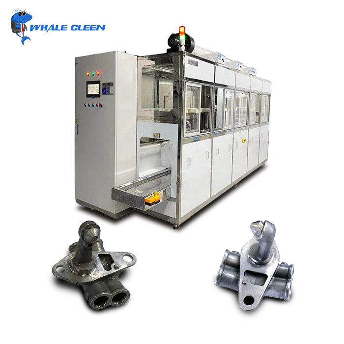 Custom Five Tanks Fully Automatic Industrial Ultrasonic Cleaning Machine 20-95C Adjustable Heater For Hardware Accessories