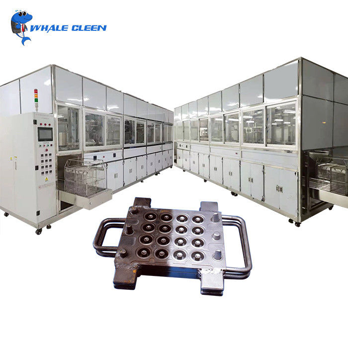 Industrial Automatical Ultrasonic Cleaner With PLC System For Automobile Parts Oil Removal