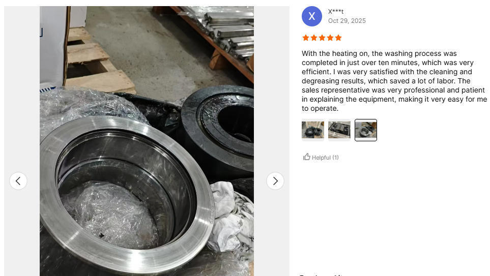 Five Tank Industrial Ultrasonic Cleaner 192L for Solvent Degreasing and Metal Parts Cleaning