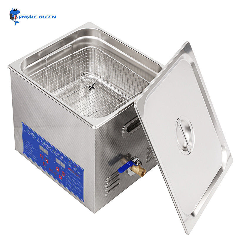 Digital Control 15L Ultrasonic Parts Cleaner 450W Heating Power For Bicycle Parts