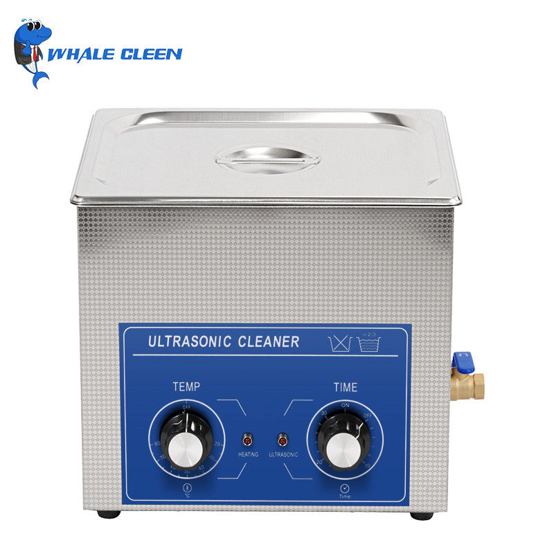 SUS304 Ultrasonic Jewelry Cleaning Machine 4.5L 40KHz Mechanical Control