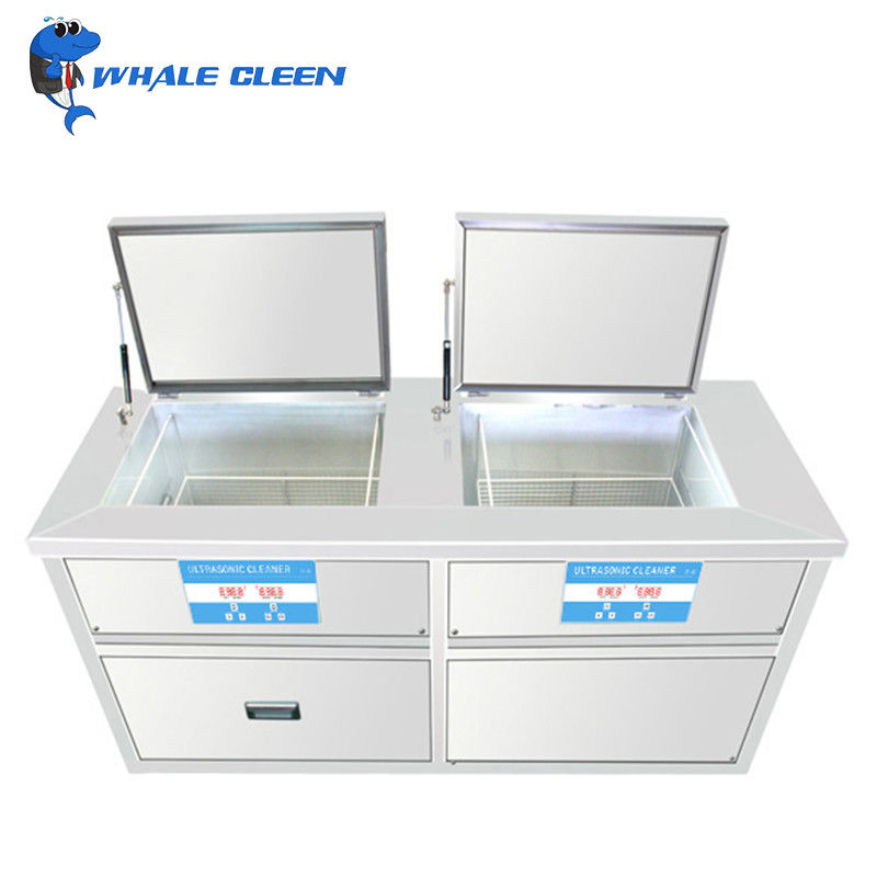 Double Tank Industrial Ultrasonic Cleaner 135L For Metal Parts Cleaning