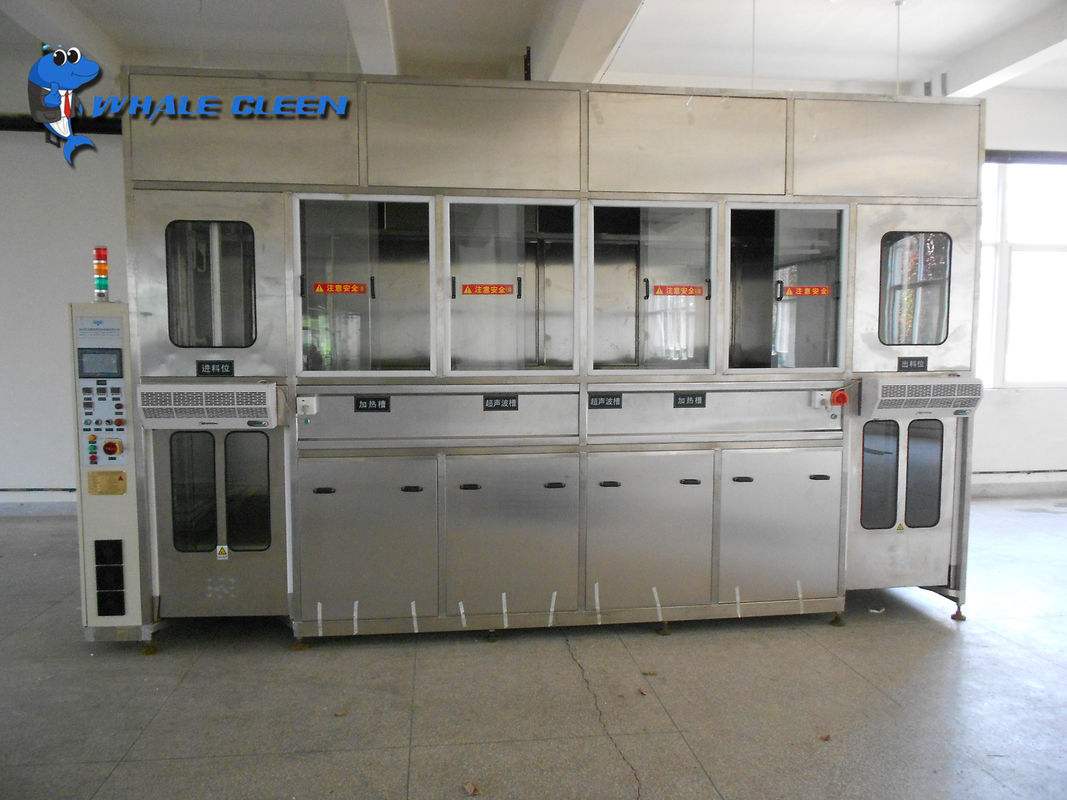 Gantry Arm Ultrasonic Cleaning Line Fully Automated For Optical Industry