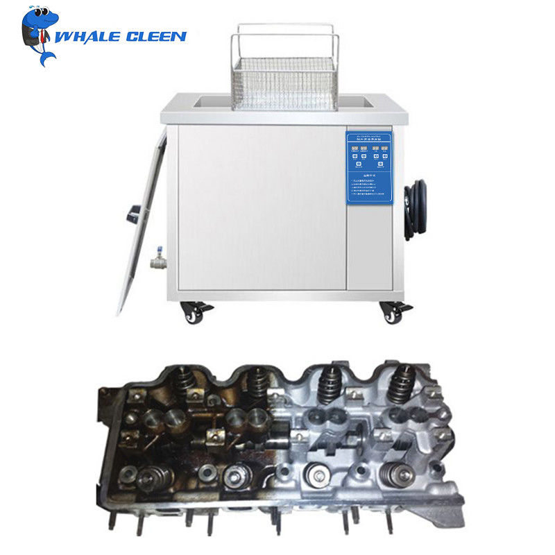 Stainless Steel Automotive Ultrasonic Cleaner Two Generators Control For Engine Block