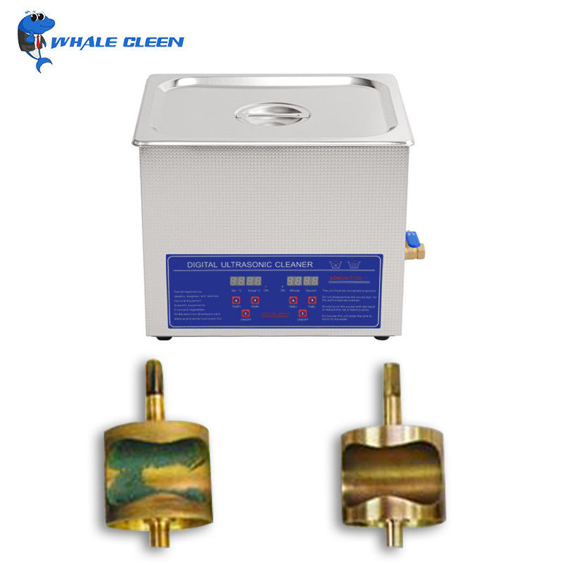SUS304 Tank Ultrasonic Dental Instrument Cleaner 10L Mechanical Control