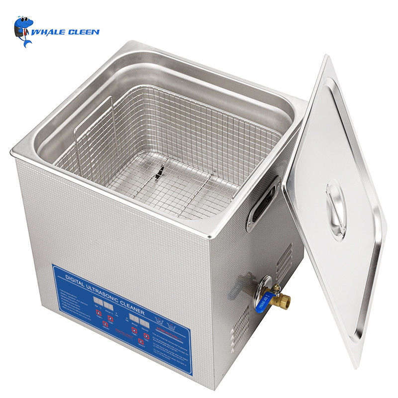 Mechanical Timer Dental Ultrasonic Cleaner 6.5L Stainless Steel 304 Tank