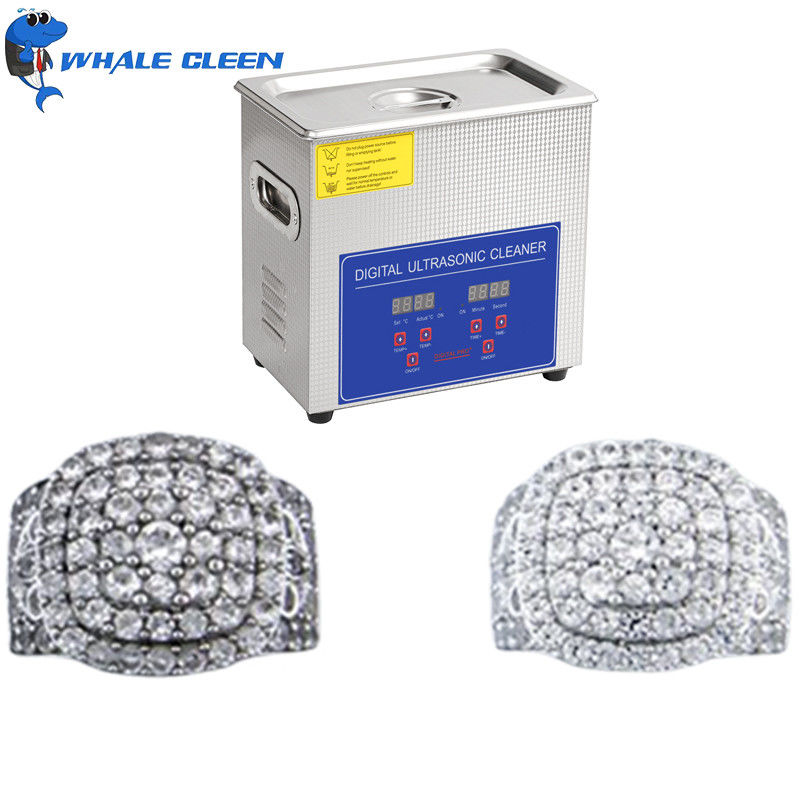 Bracelet Jewellery Cleaner Ultrasonic Machine 2L Metal Ultrasonic Cleaner