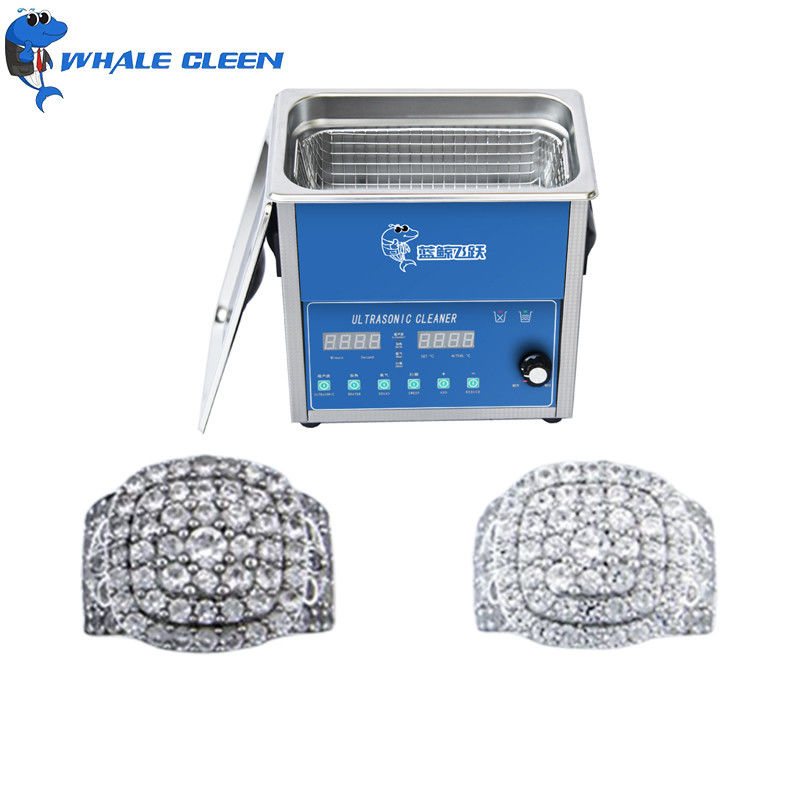 250W 3.2L Professional Ultrasonic Jewelry Cleaner Adjustable Sound Wave Frequency