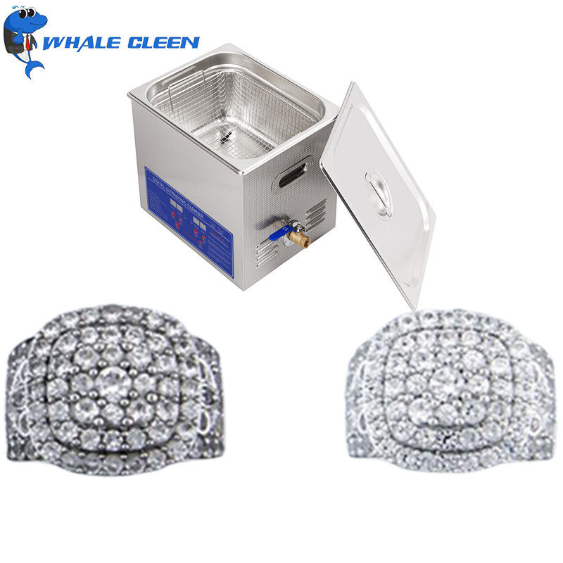 Precise 10L Ultrasonic Jewelry Cleaning Machine Digital Control Ultrasonic Ring Cleaner