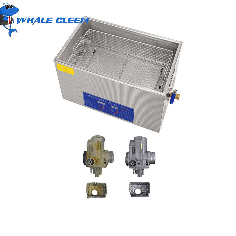 30 Liter Motorcycle Sonic Carb Cleaner Ultrasonic Parts Cleaner For Carburetors