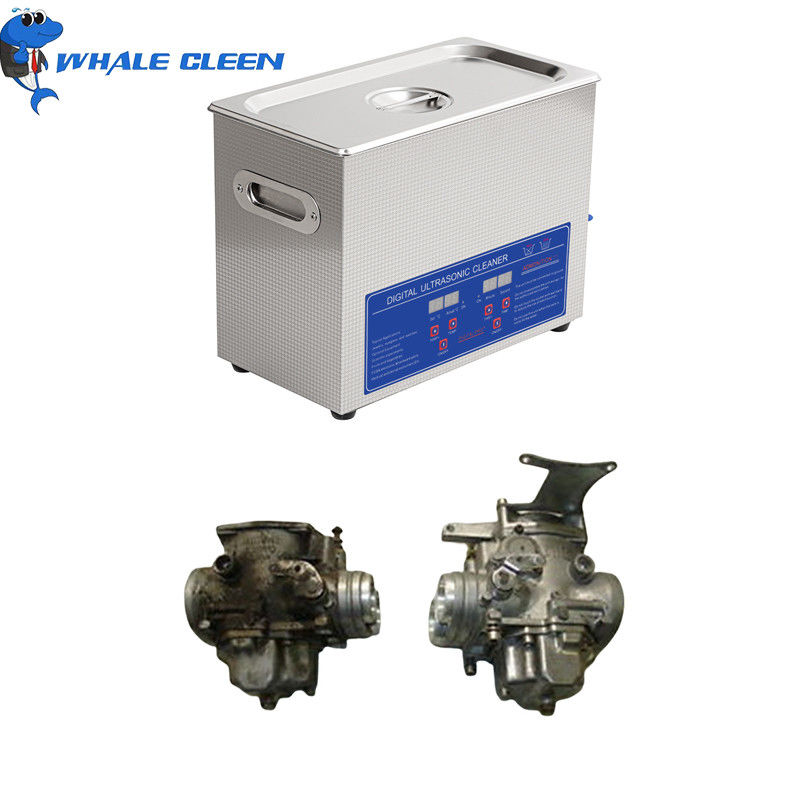 Motorbike Ultrasonic Carburetor Cleaning Machine 4.5L 300W Digital Heating