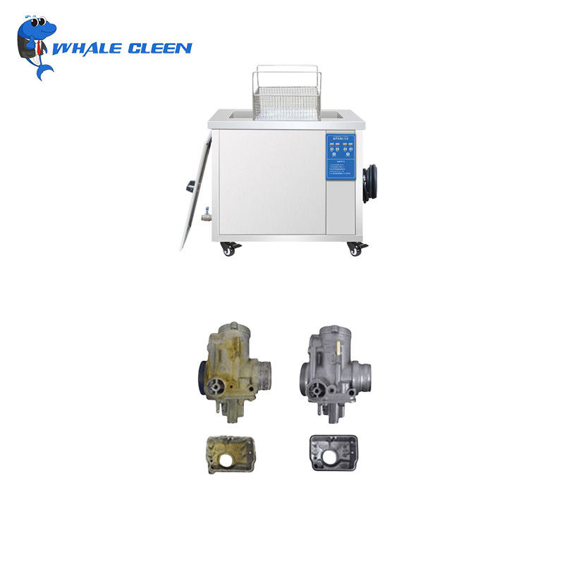 100-140V Single Phase Ultrasonic Carb Cleaner 38L 28000Hz With Castor
