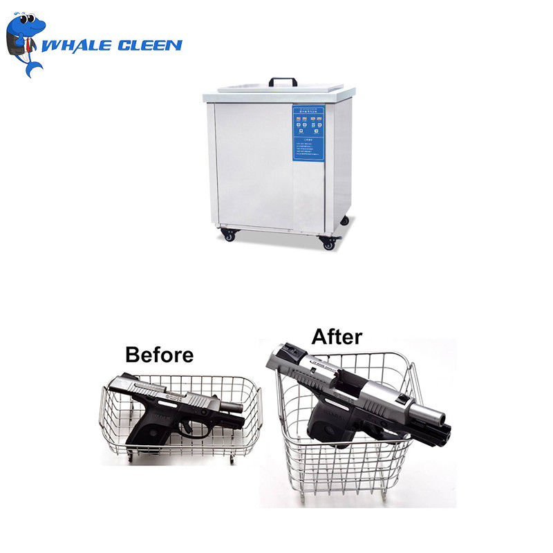 40KHz Ultrasonic Cleaner For Guns 1200W Power Adjustable Quick Remove Carbon