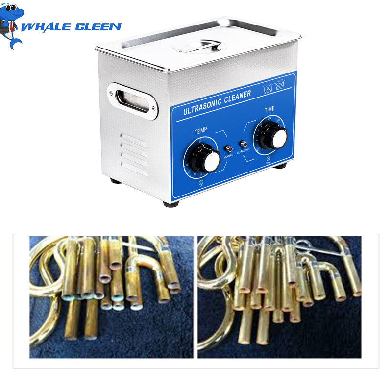 Musical Instrument Mechanical Ultrasonic Cleaner 10L SUS304 Tank With Heater
