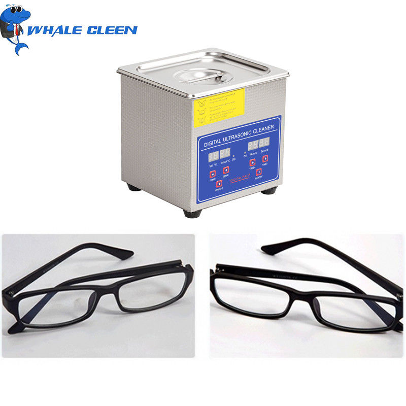 10L Eyeglass Ultrasonic Cleaner SUS304 Tank 1-30 Mins Timer Adjustable