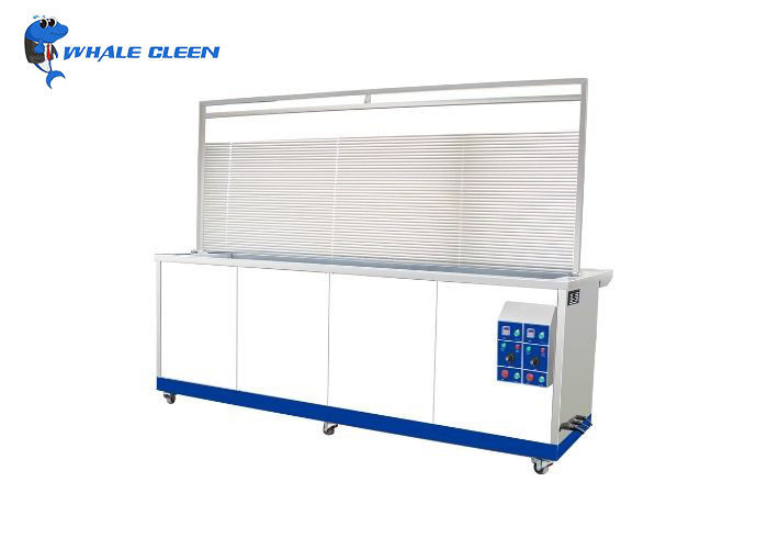 Double Tank Ultrasonic Cleaning Machine 6000W 40KHz For Window Blind