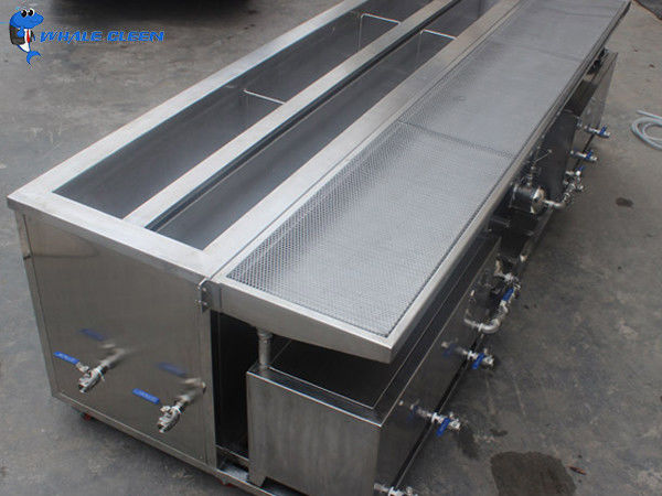 Double Tank Ultrasonic Cleaning Machine 6000W 40KHz For Window Blind