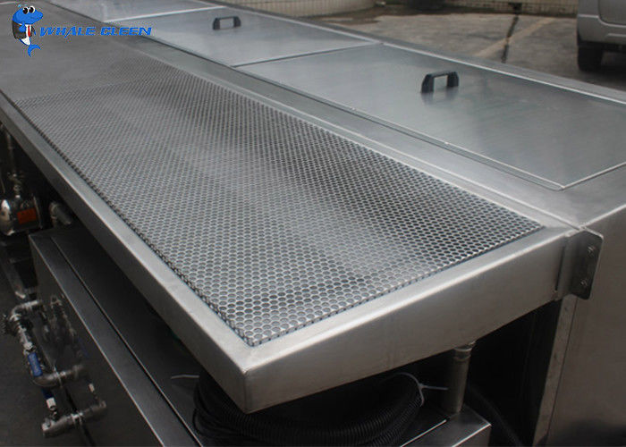 Double Tank Ultrasonic Cleaning Machine 6000W 40KHz For Window Blind