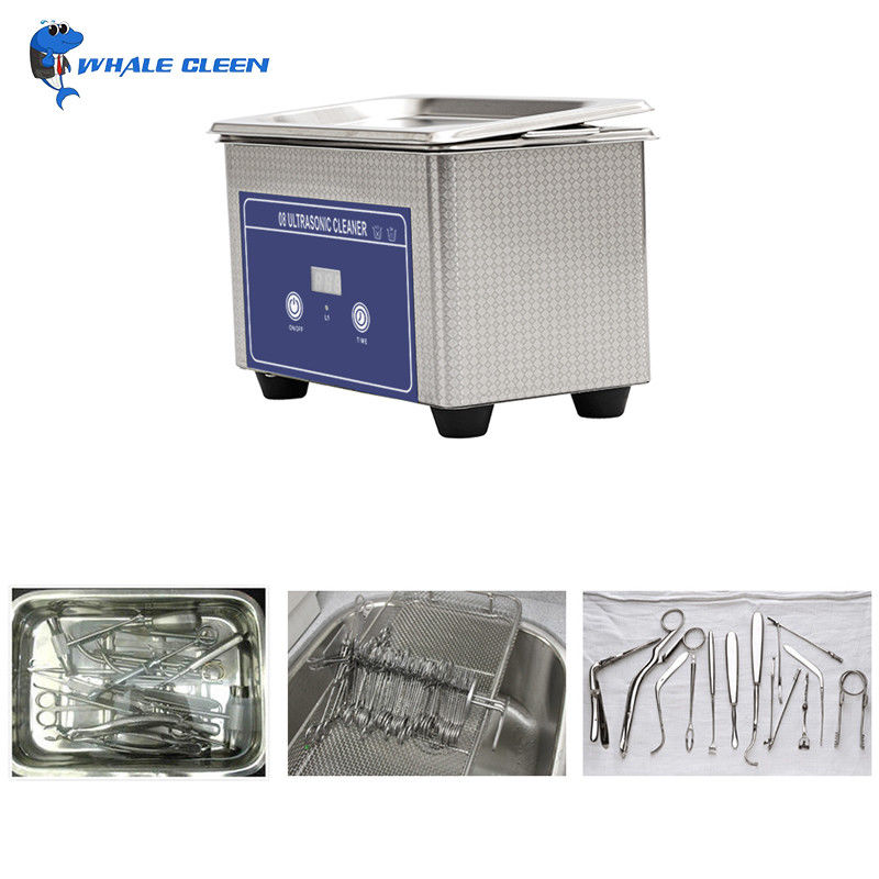 SUS304 Tank 800ml Surgical Ultrasonic Cleaner For Surgical Instruments Dental Tool