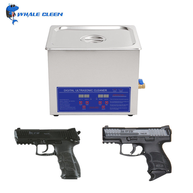 10l 240w Ultrasonic Gun Cleaner With Tank Size 300x240x150mm