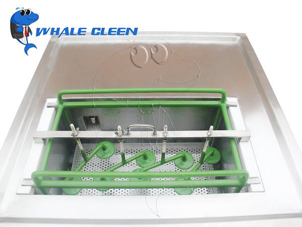 Double Tanks Electrolytic Ultrasonic Cleaning Equipment For Mold Washing