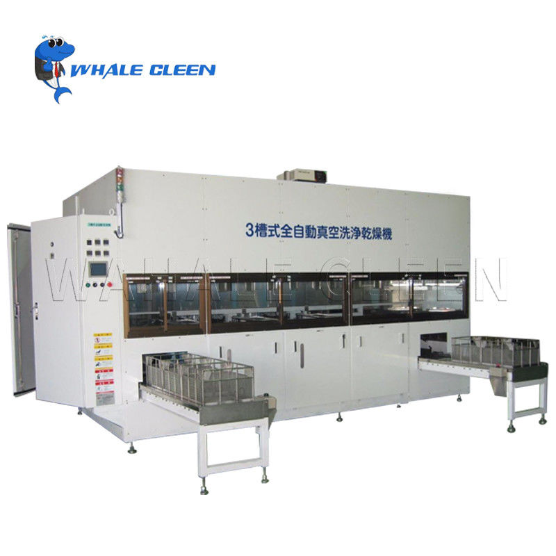 Hydrocarbon Vacuum Ultrasonic Cleaning Machine Automatic For Metal Parts