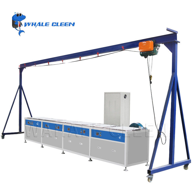 Three Phase Power 1.2KW Industrial Ultrasonic Cleaner With Multi Tanks