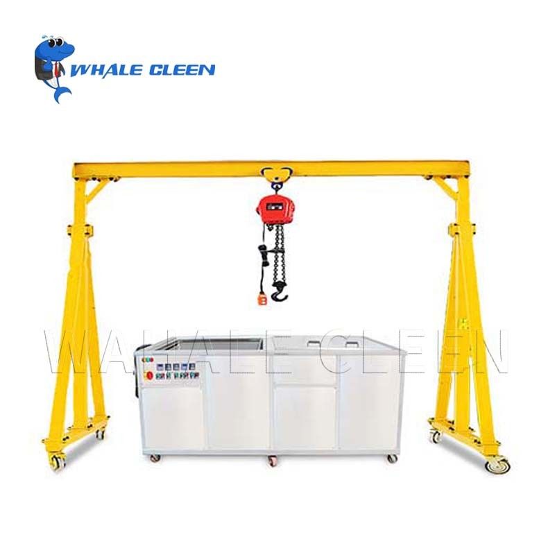 Three Phase Power 1.2KW Industrial Ultrasonic Cleaner With Multi Tanks