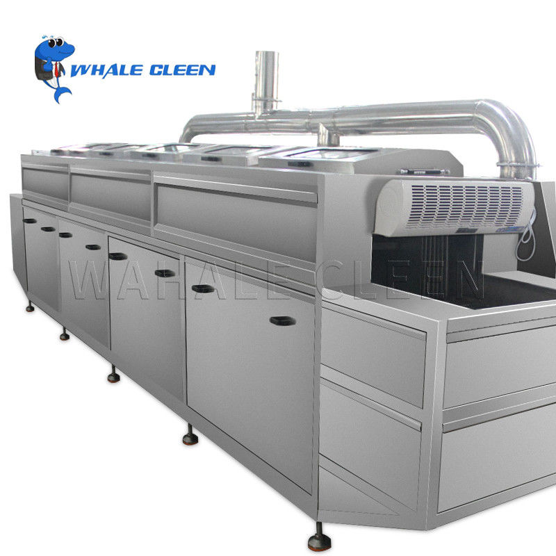 Net Belt Industrial Ultrasonic Cleaning Machine Driven By Speed Regulating Motor