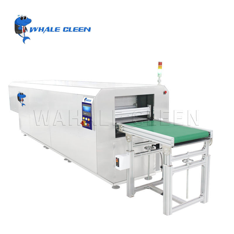 Net Belt Industrial Ultrasonic Cleaning Machine Driven By Speed Regulating Motor