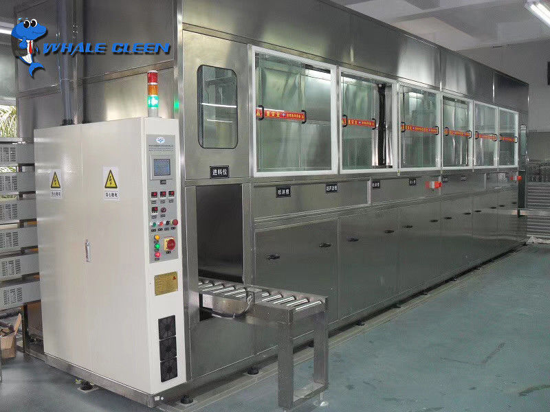 2.4KW Automatic Digital Ultrasonic Cleaner With Mechanical Robotic Arm