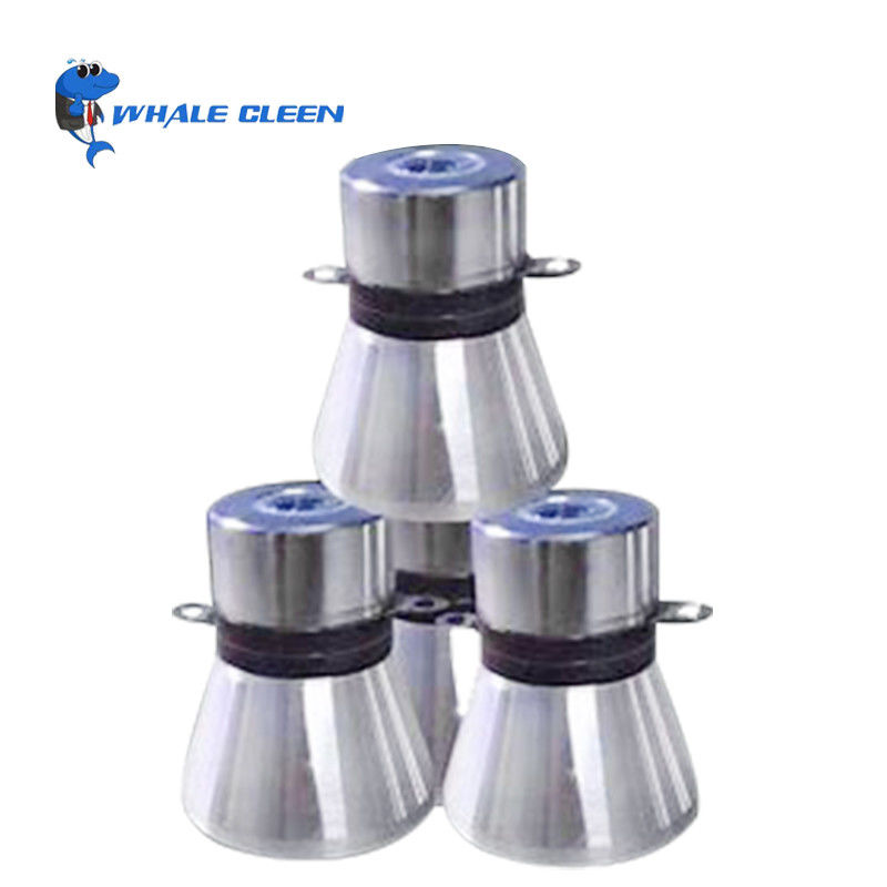 Stainless Steel Vibrator Ultrasonic Cleaning Transducer 50W-100W Power