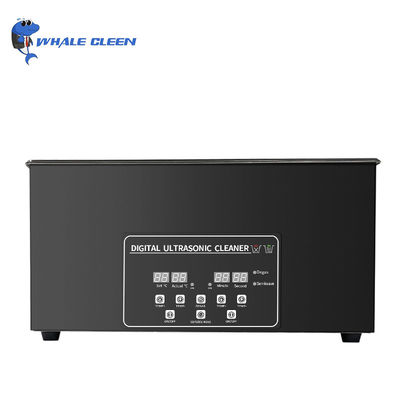 El control numérico 420W Semiwave del limpiador ultrasónico negro de 20 litros desgasifica la máquina de limpieza