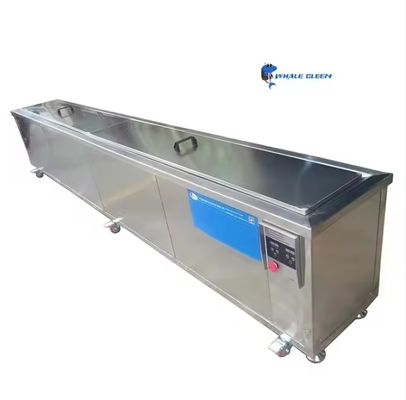 Máquina de limpieza por ultrasonido de acero inoxidable industrial SUS304 tanque 40Khz 210L 7200W
